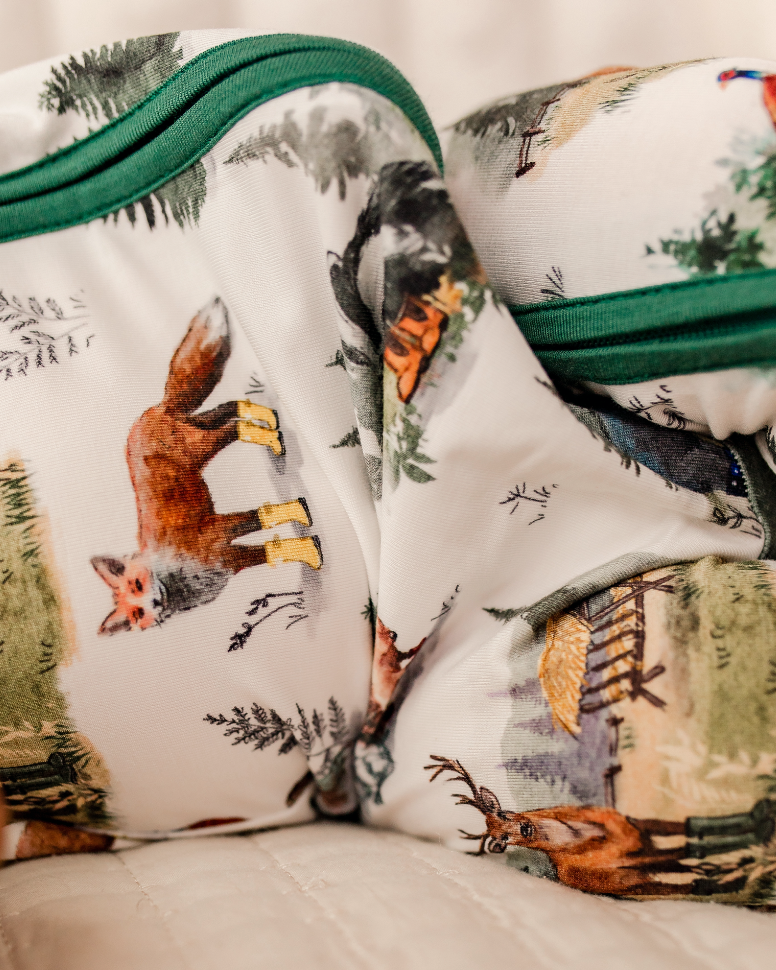 Korbin - Maine Animals In Boots Zippy Romper