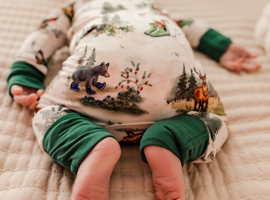 Korbin - Maine Animals In Boots Zippy Romper
