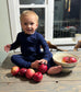 Midnight Blue Zippy Romper