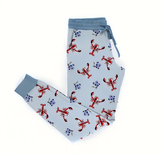 Brooke - Lobster & Blueberry Jogger Bottoms