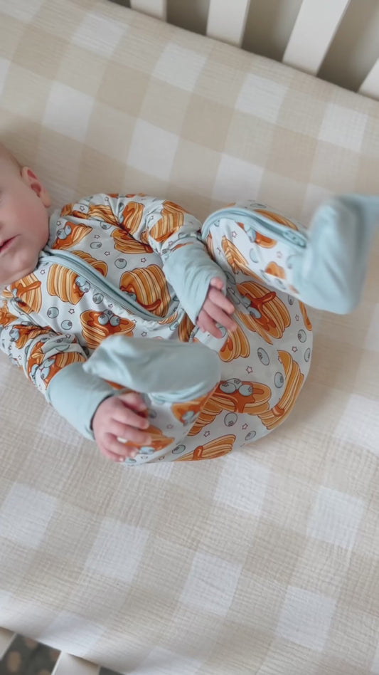 Karissa - Maine Blueberry Pancake Zippy Romper