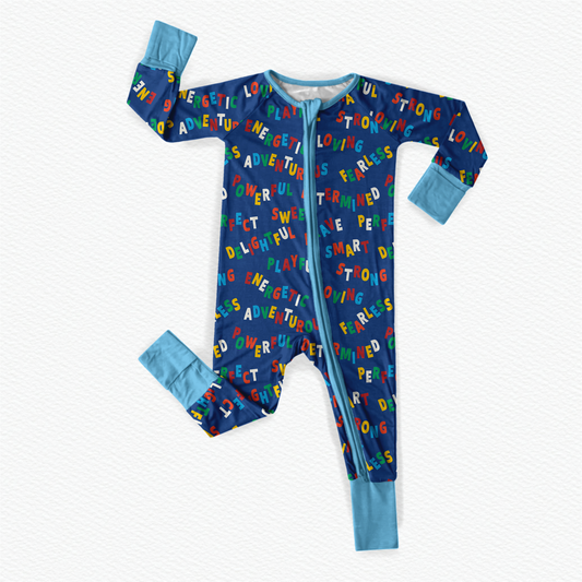 🌊 Kimberly - Positive Affirmations Zippy Romper