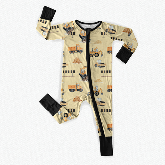 Elmer - Construction Zippy Romper