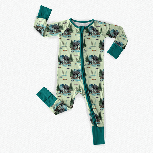 Brother Bear - Maine Black Bear Zippy Romper