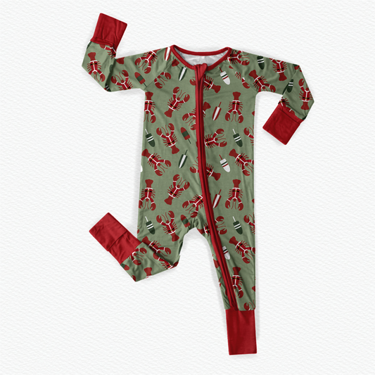 PREORDER:Santa Claws - Zippy Romper